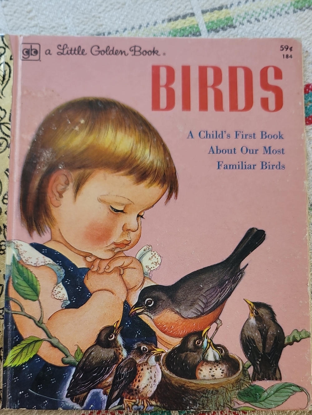 Little Golden Book - Birds (Pink)